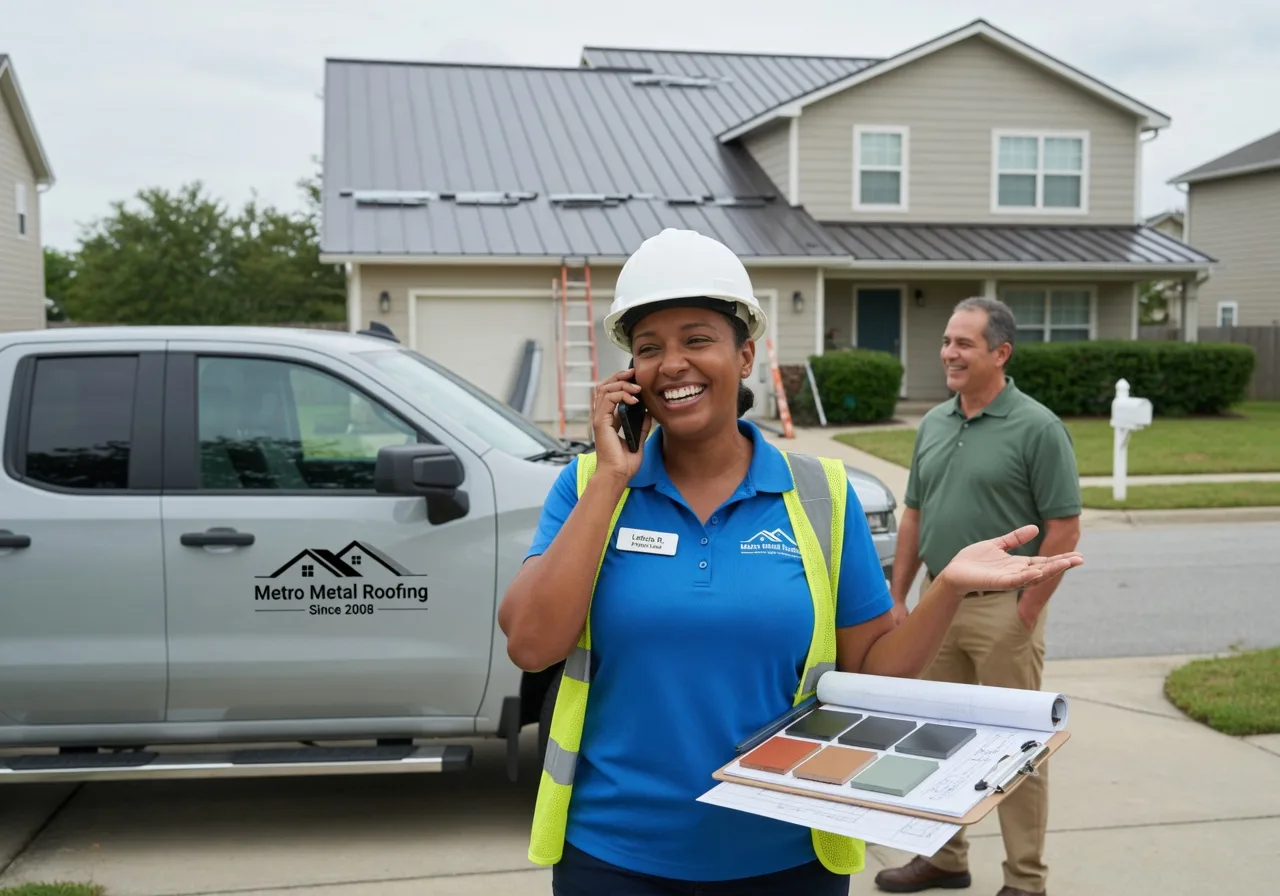 Storm Damage Metal Roof Repair in Rosalia, KS